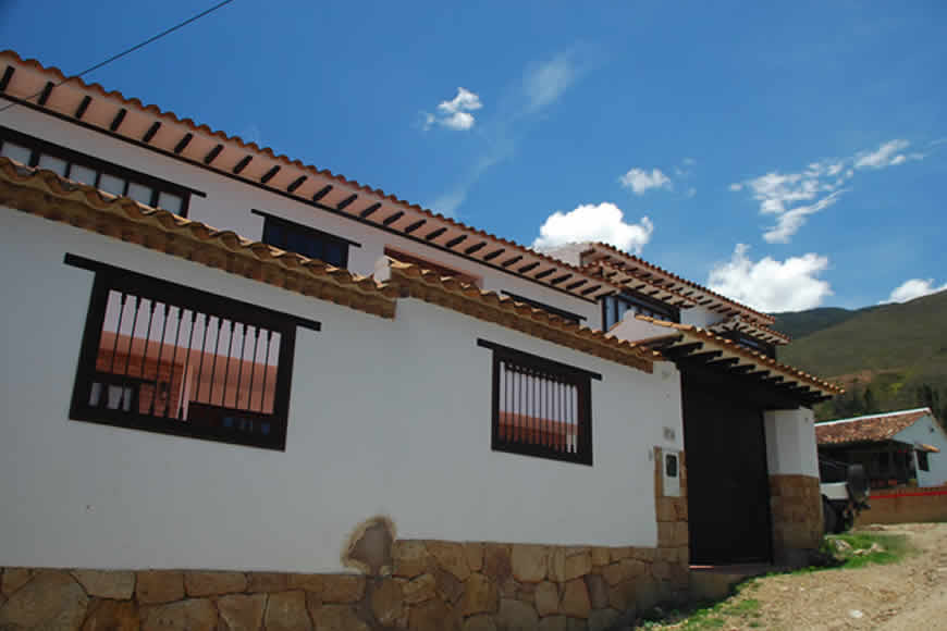 Alquiler casa rosa en Villa de Leyva