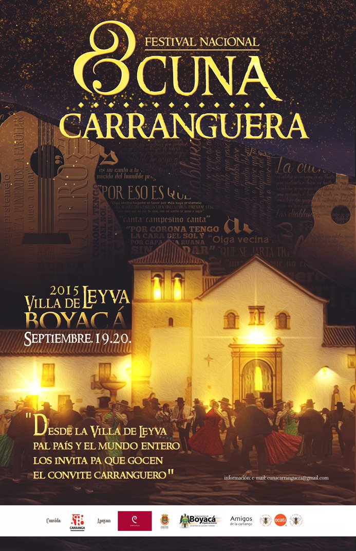 Afiche 8 festival cuna carranguera septiembre 2015