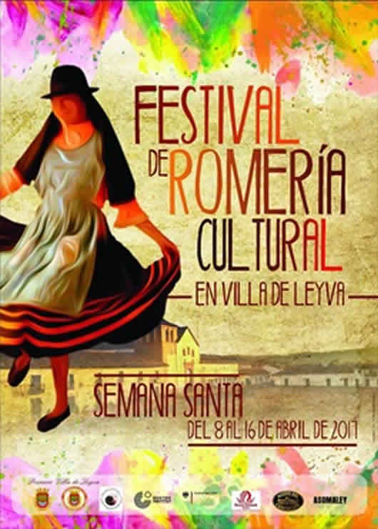 Festival de romería cultural de Villa de Leyva 2017 Afiche