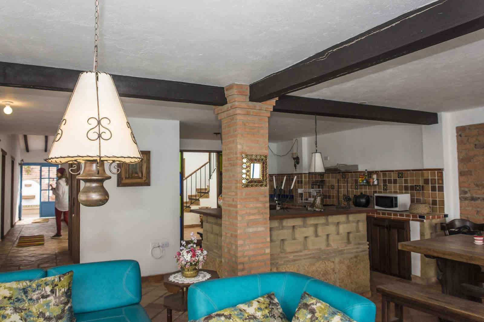 Alquiler Casa Azul en Villa de Leyva Cocina